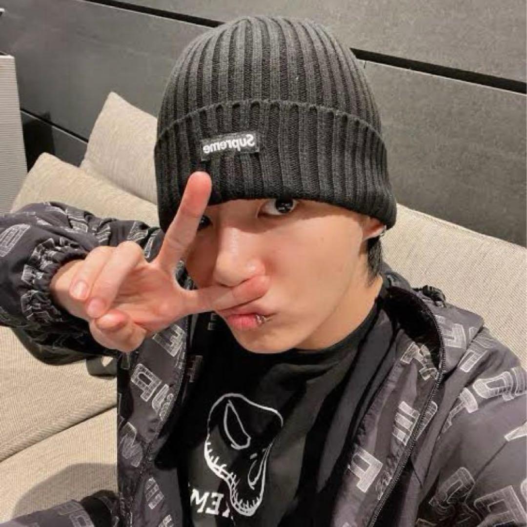 【新品】 Supreme 25SS Overdyed Beanie 黒