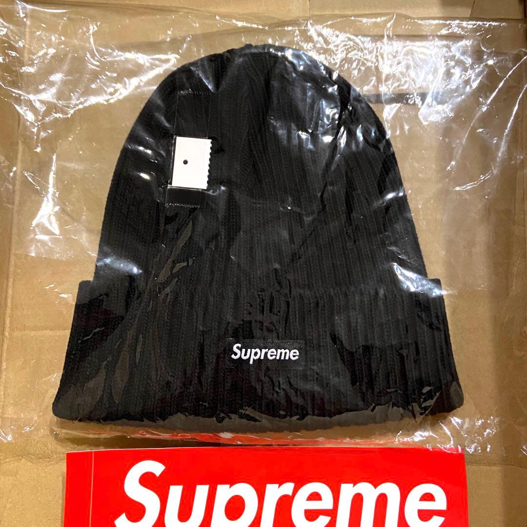 【新品】 Supreme 25SS Overdyed Beanie 黒