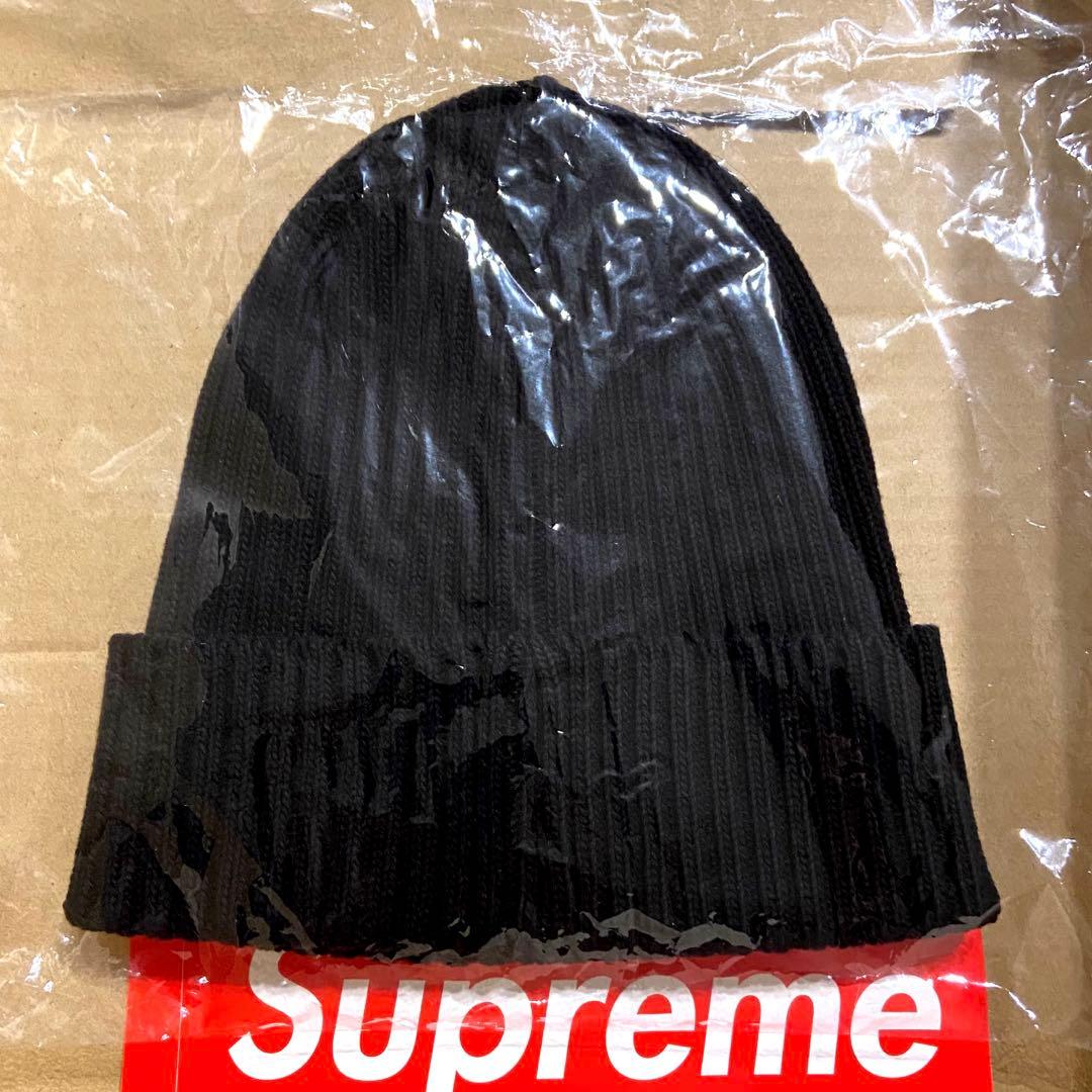 【新品】 Supreme 25SS Overdyed Beanie 黒