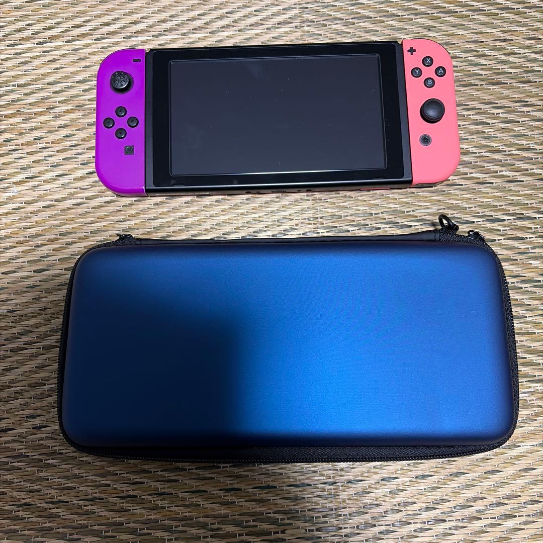 訳アリ ジャンク switch 液晶 本体とジョイコン　ドック　ケーブル