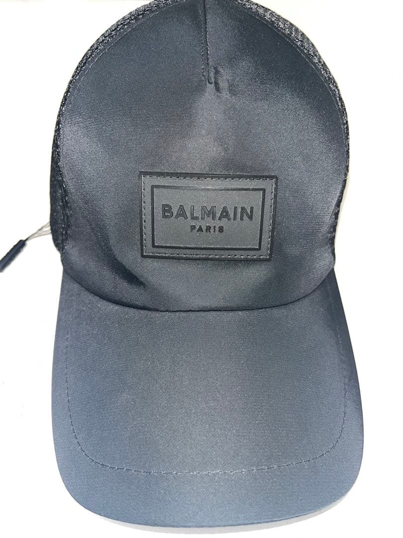 レア♪/BALMAIN/バルマン/ブラックメッシュキャップ