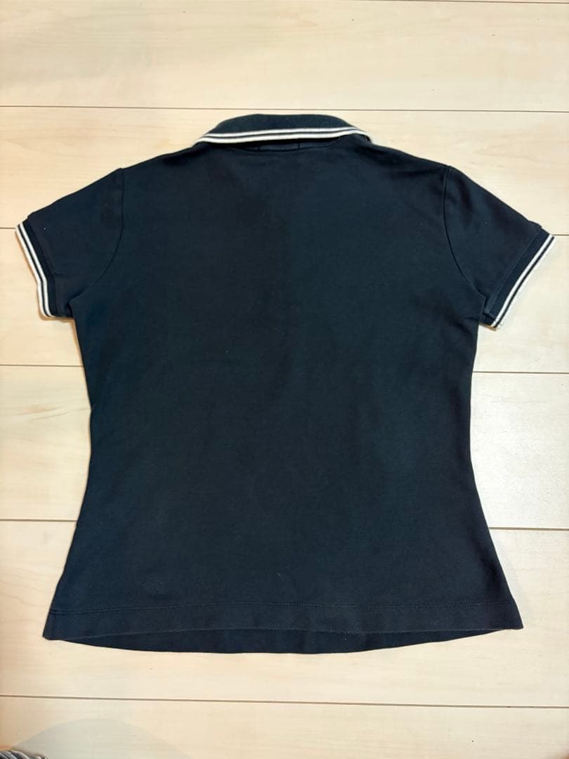 MONCLER ブラック ポロシャツ XSサイズ