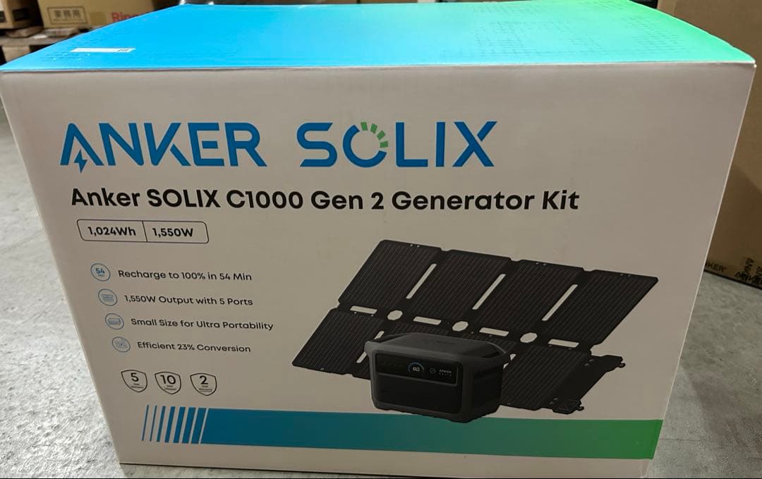 b*u様 Anker Solix C1000 Gen 2 Portable Po
