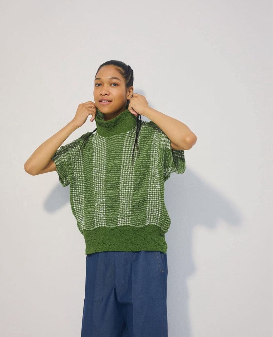 【完売品】me ISSEY MIYAKE24ss CAULIFLOWERトップス