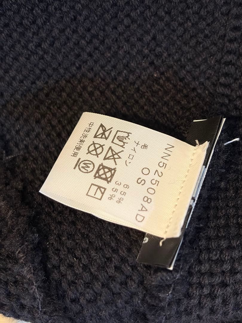 north face aime leon dore beanie ブラック