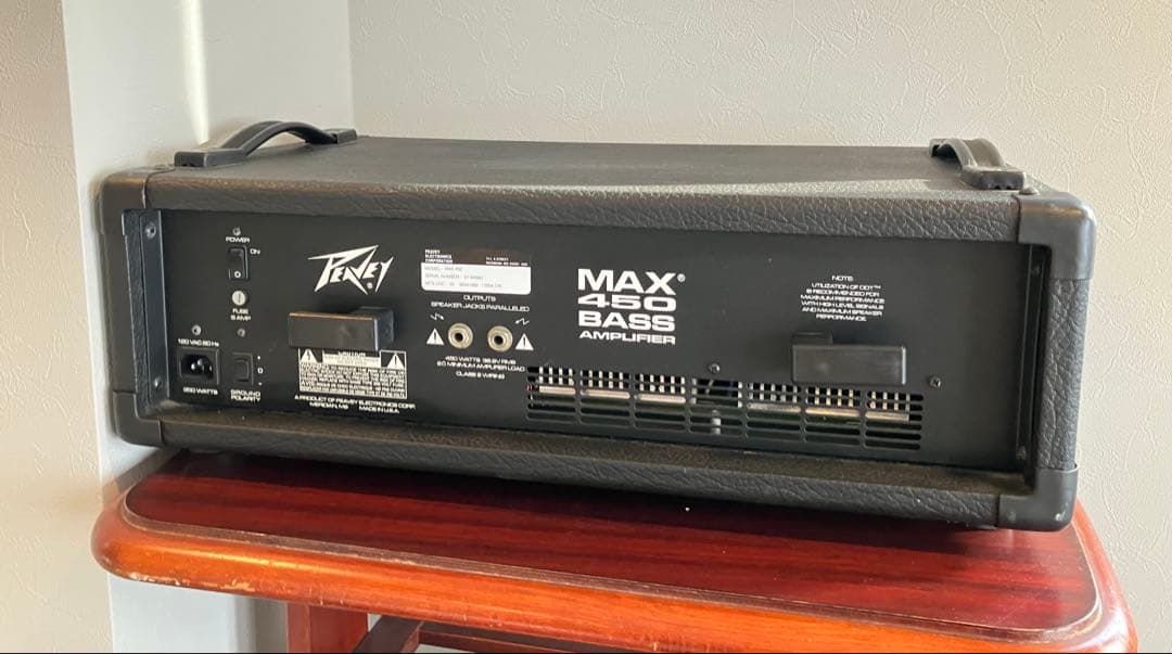 Peavey ピーヴィー ベースアンプ ヘッド MAX450【ジャンク】