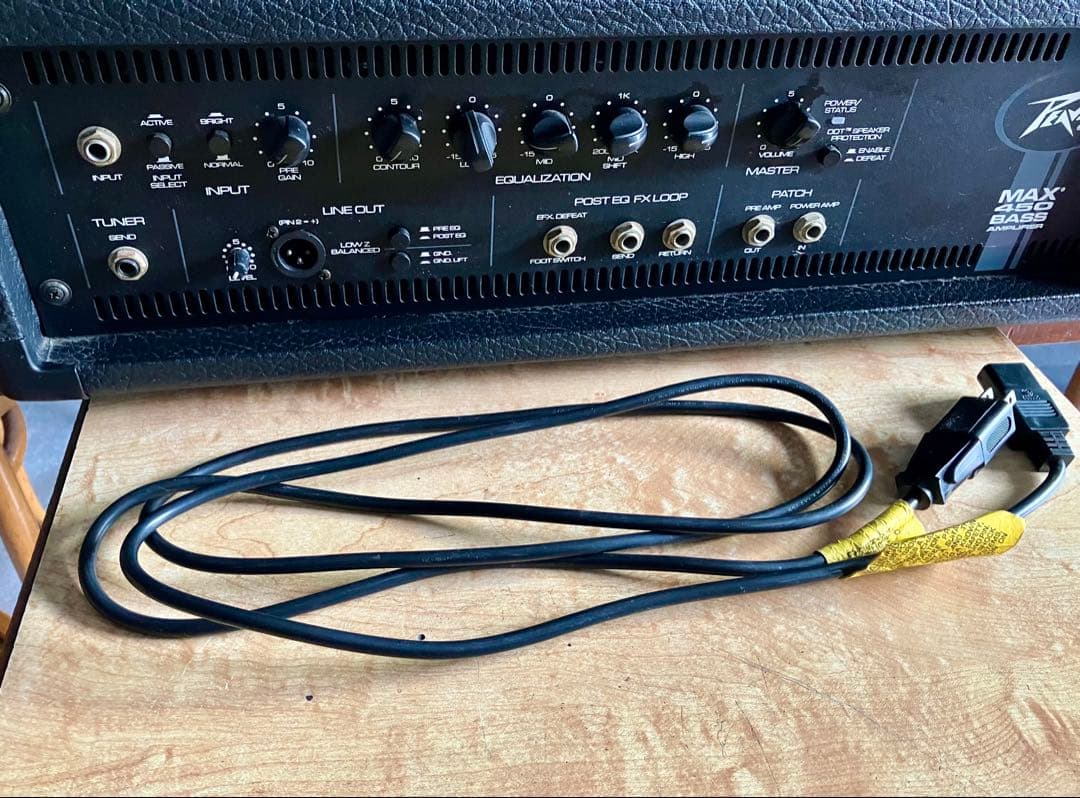 Peavey ピーヴィー ベースアンプ ヘッド MAX450【ジャンク】