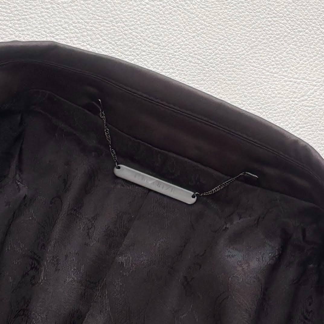 新品 CIVARIZE テーラードジャケット ダブルジップ ライダース 46 黒