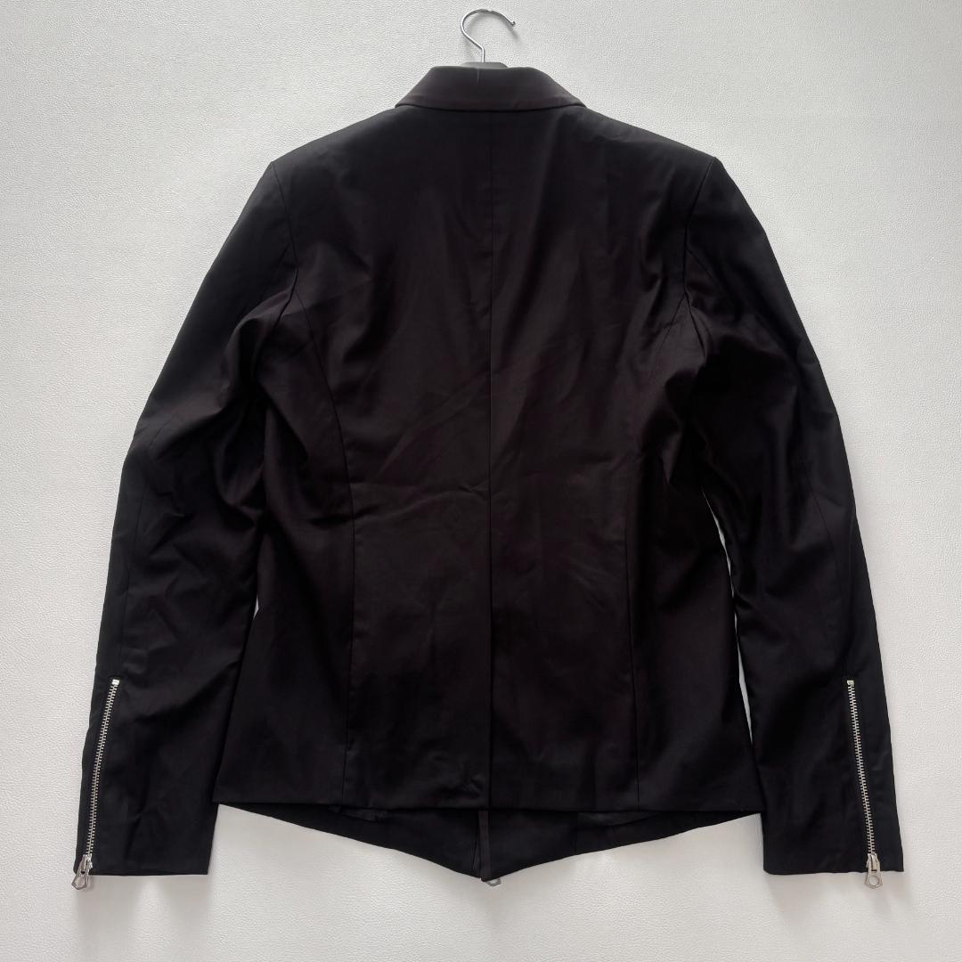 新品 CIVARIZE テーラードジャケット ダブルジップ ライダース 46 黒