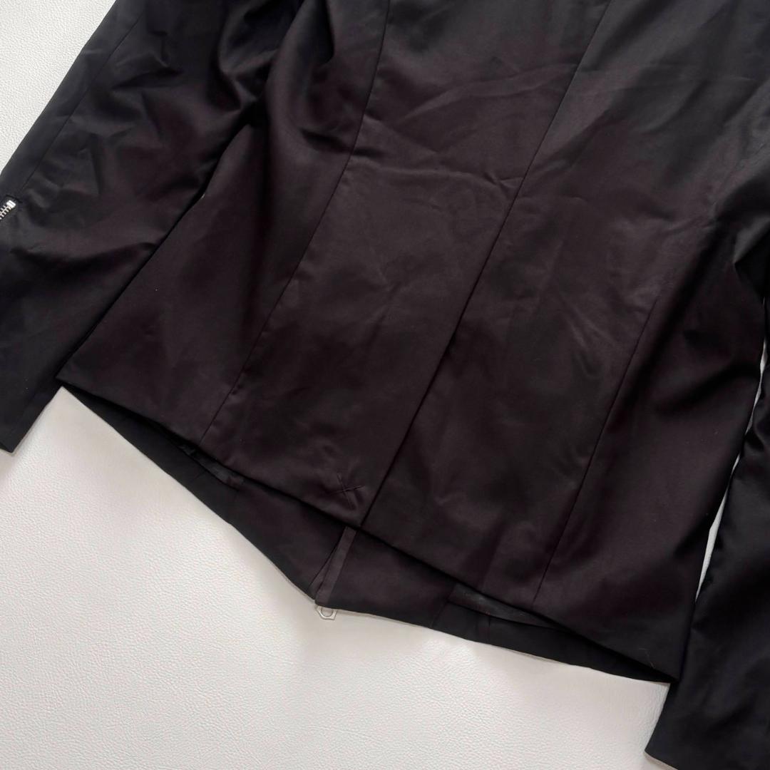 新品 CIVARIZE テーラードジャケット ダブルジップ ライダース 46 黒