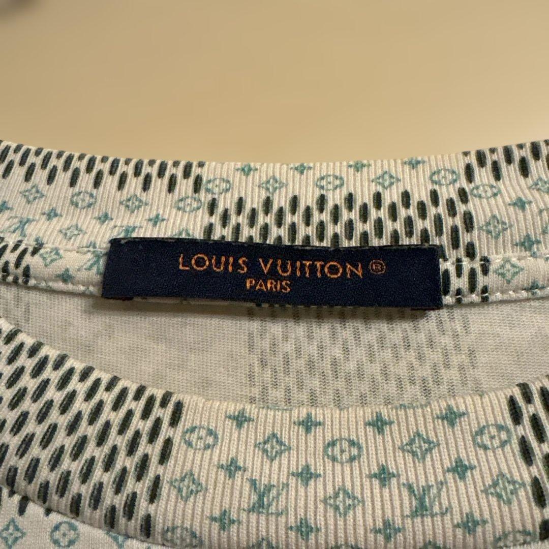 LOUIS VUTTON ダミエニットクルーネックTシャツ ほぼ未使用