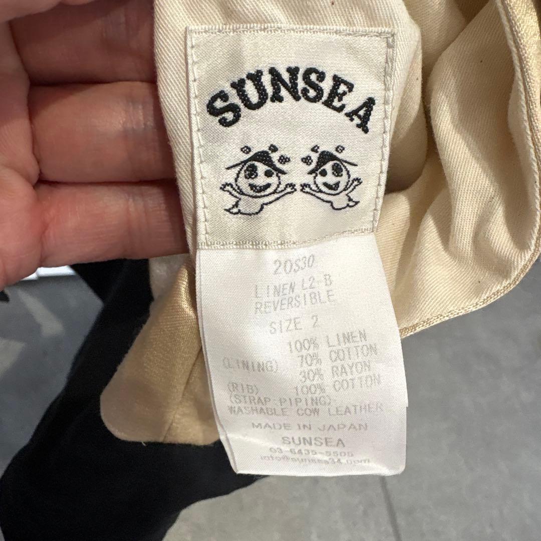 r*a様 sunsea 20ss linen L-2B リバーシブル　サイズ2