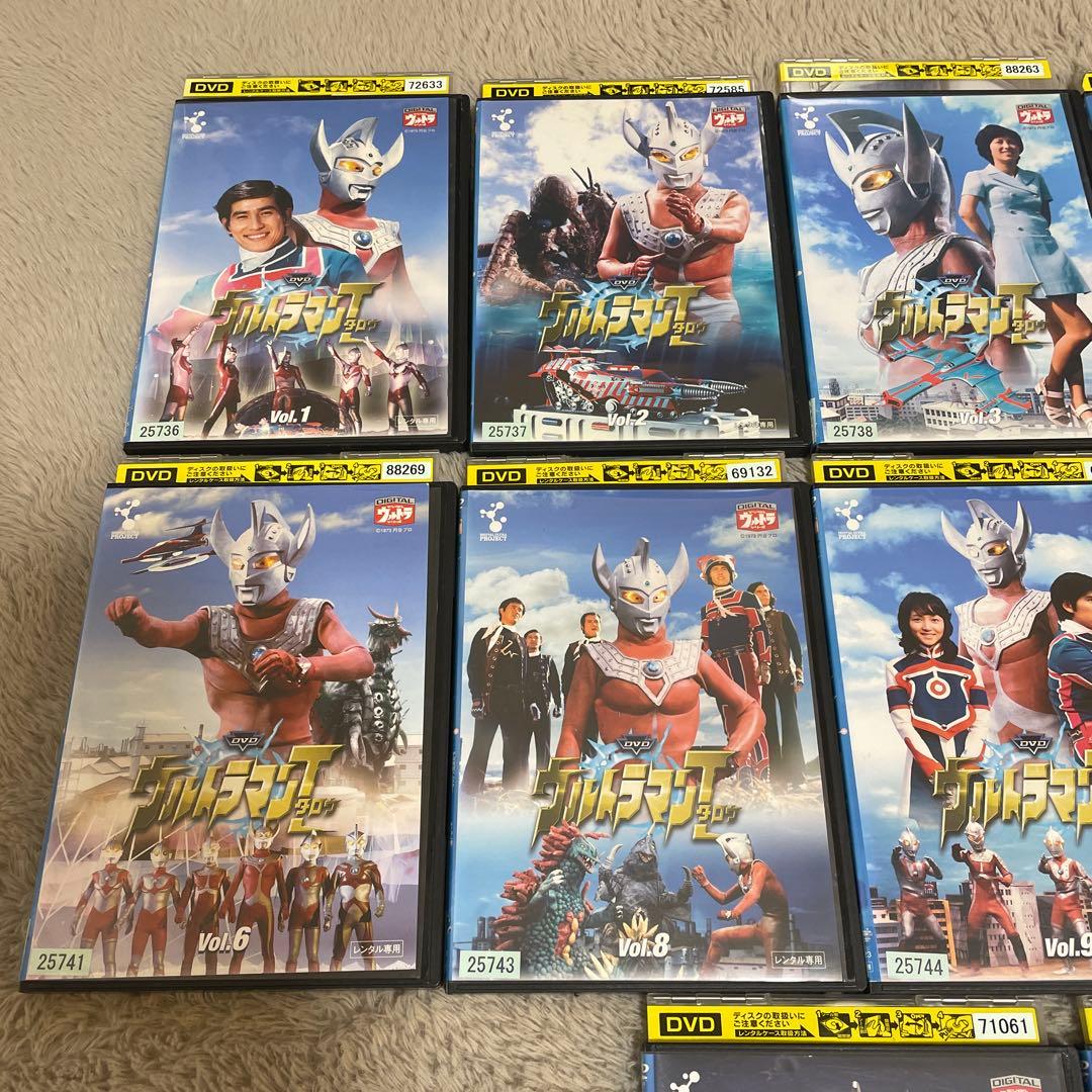 ウルトラマンタロウ DVD まとめ売りセット レンタルアップ品