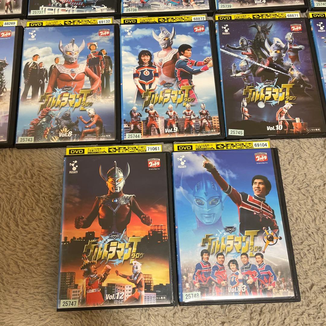 ウルトラマンタロウ DVD まとめ売りセット レンタルアップ品