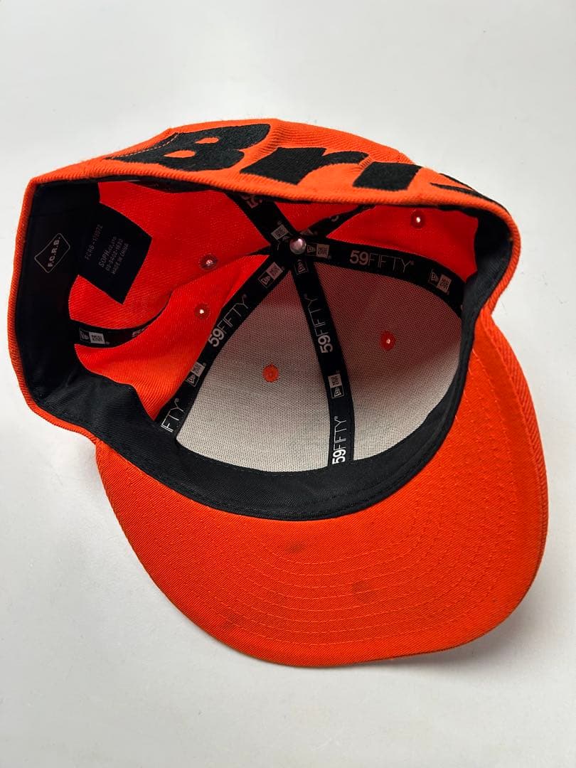 F.C.Real Bristol 59FIFTY キャップオレンジ　59.6cm