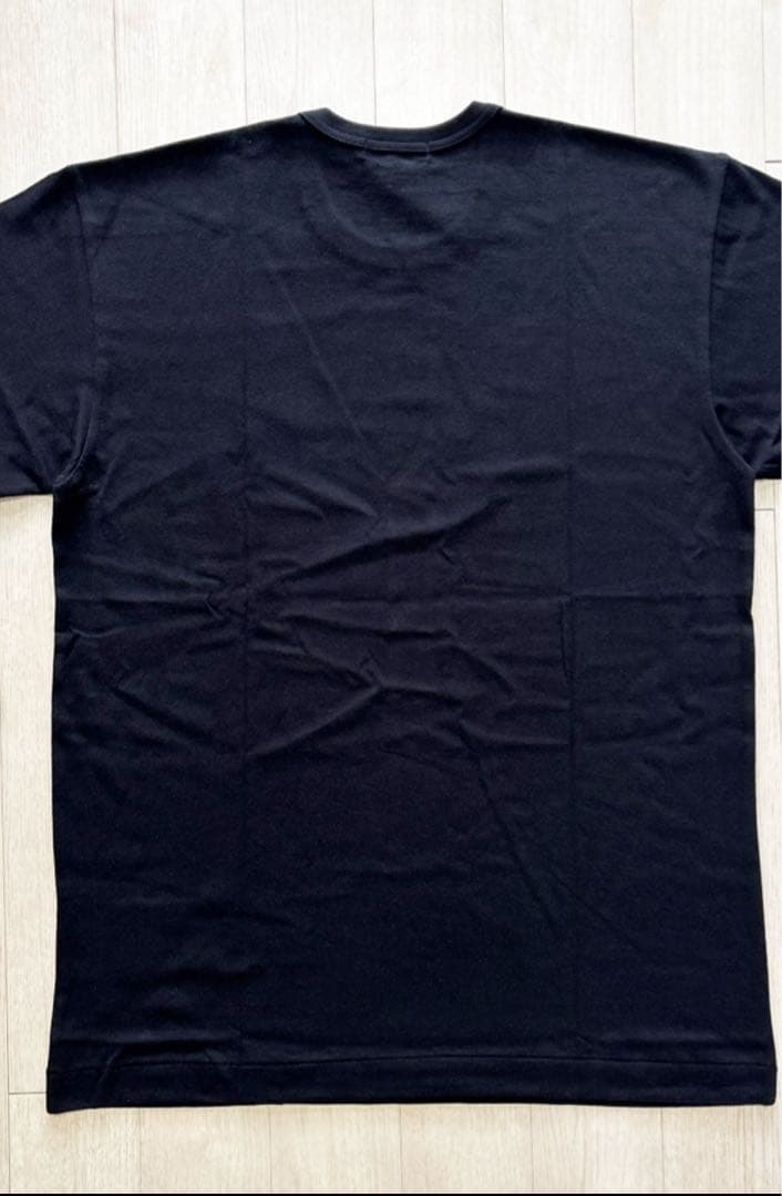 青山本店限定 コムデギャルソンロゴデザインTシャツ 黒 XL新品未使用