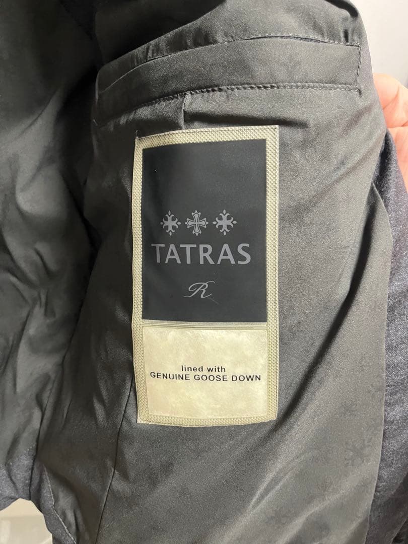 TATRAS R グレー ベスト グースダウン