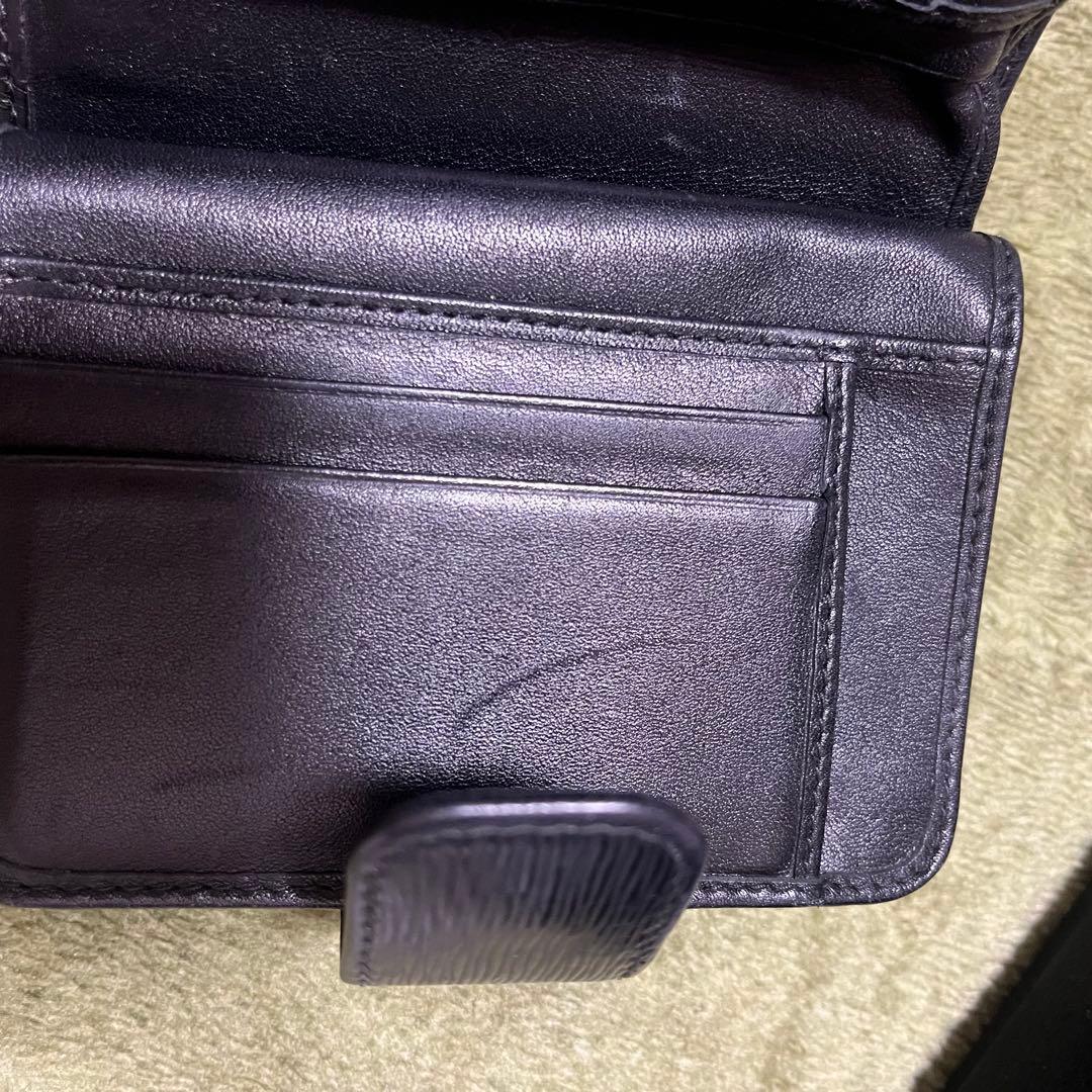 PRADA 二つ折り財布　ブラック　1ML018
