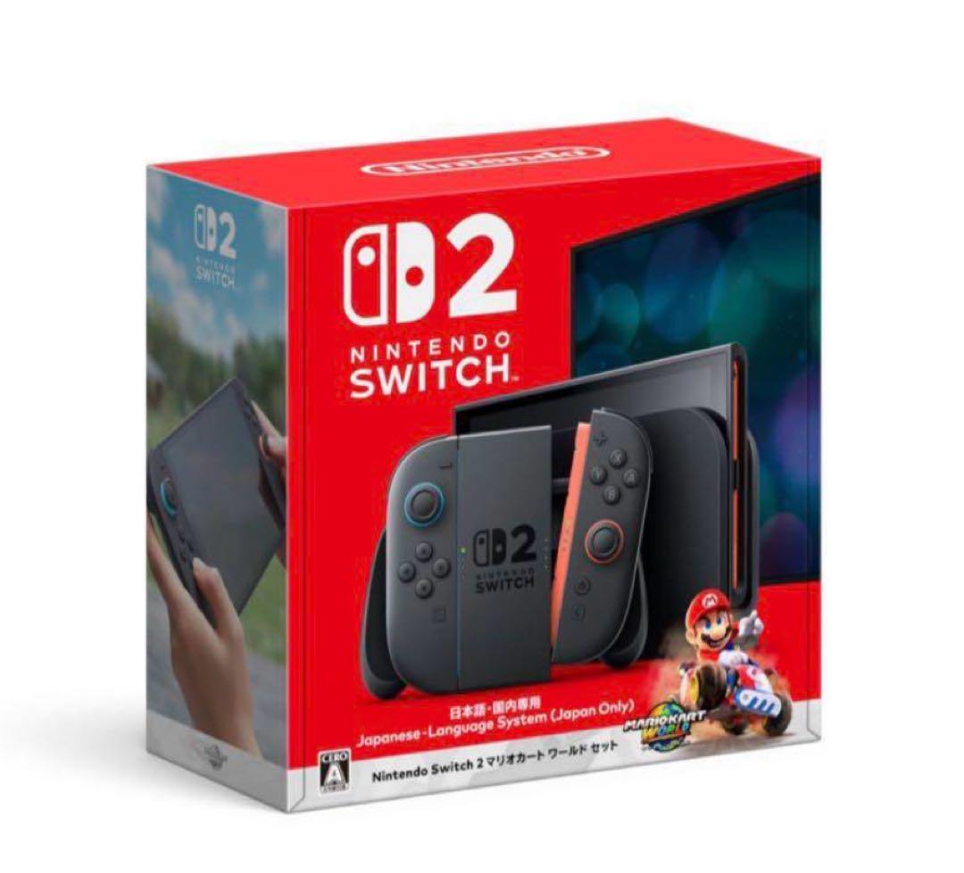 新品未開封 任天堂 スイッチ2 日本語 国内専用 マリオカート ワールドセット