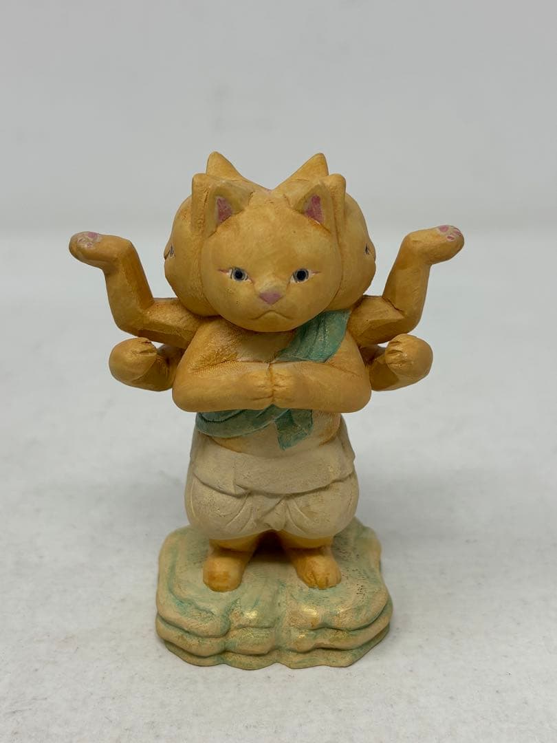 A1050 MORITA 仏屋さかい 猫buddha 阿修羅 1体