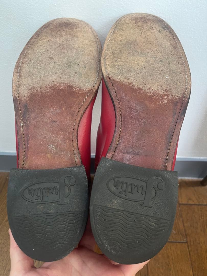 専用　justin ジャスティン レザー ウエスタンブーツ