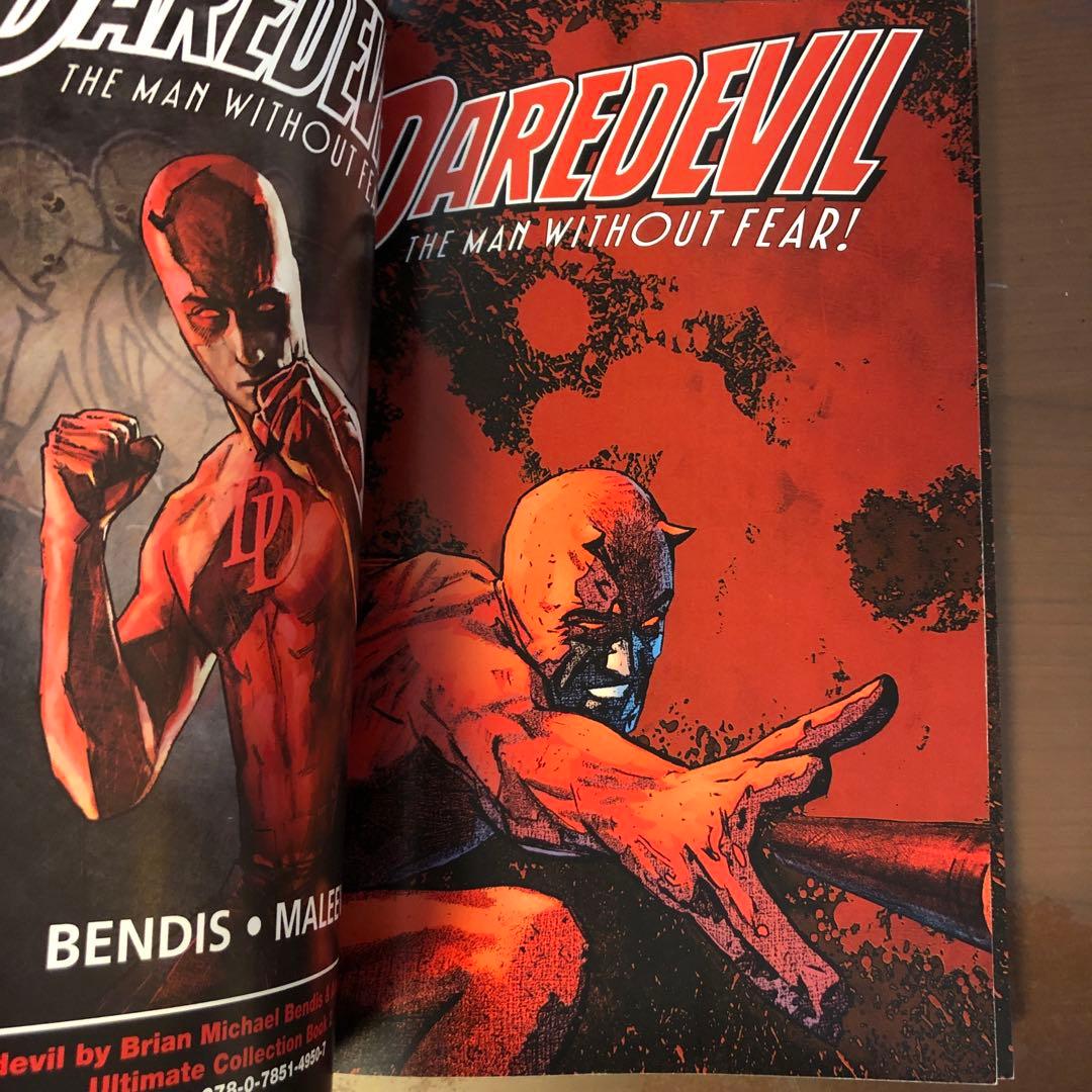 洋書 Daredevil: The Man Without Fear: Bendis