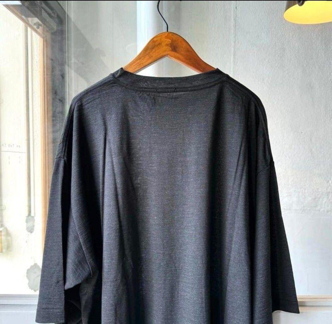 COMOLI 24SS サマーウール半袖Tシャツ 3