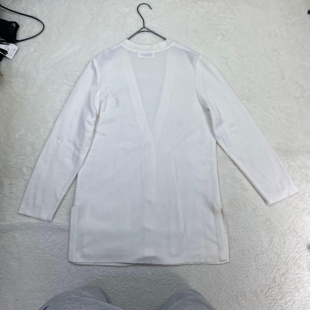 vintage Yves Saint Laurent ホワイトカーディガン