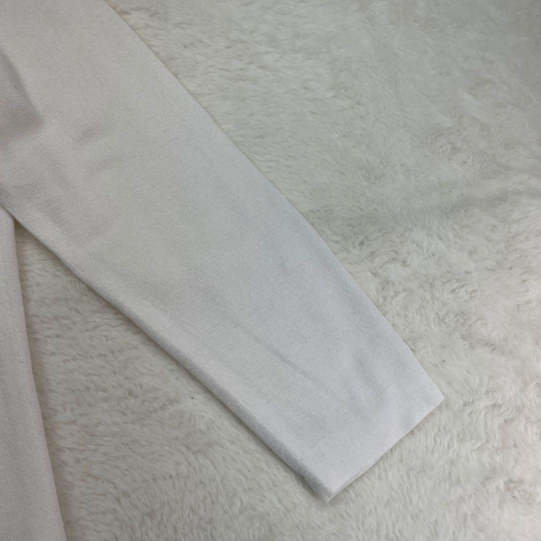 vintage Yves Saint Laurent ホワイトカーディガン