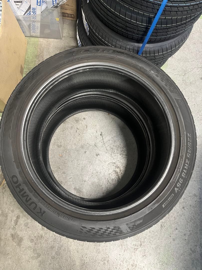 225/45R18 KUMHO◆ 2本セット 2024年製　送料込み