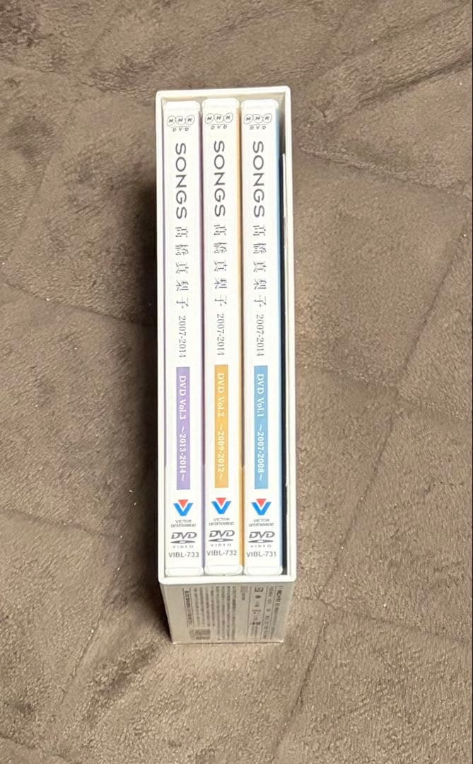 SONGS 高橋真梨子 DVD 3枚セット