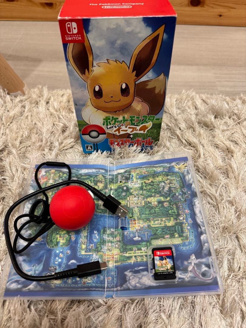 レッツゴーイーブイ+モンスターボールPlusセット　ポケモンソフト