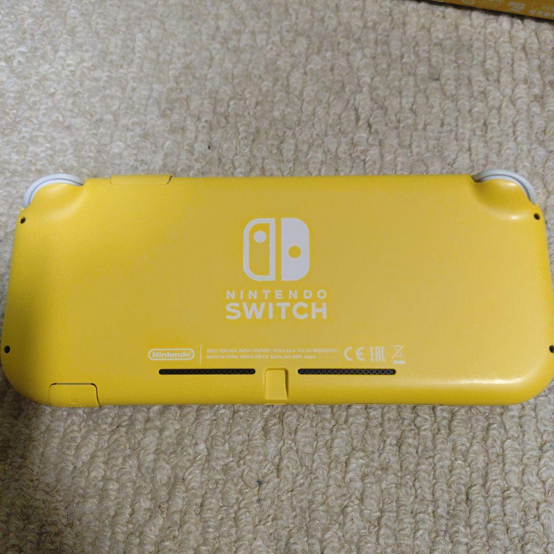 Nintendo Switch Lite イエロー 本体 箱、充電器付き