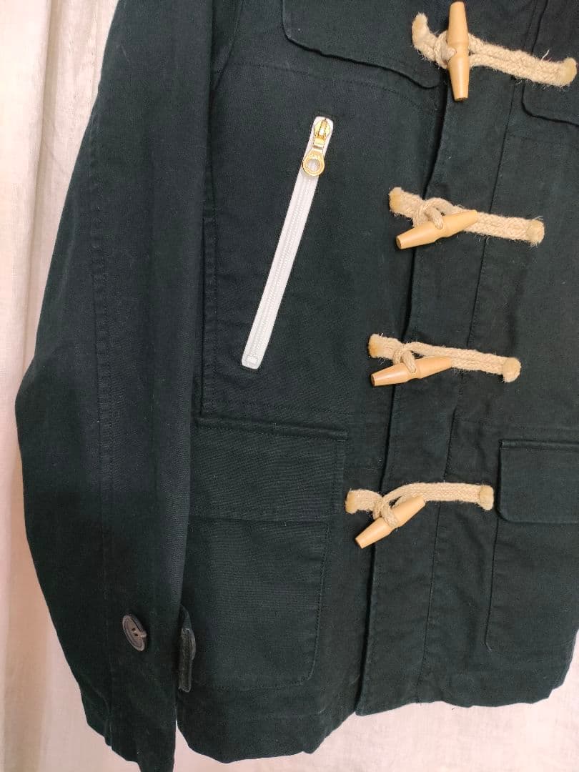 超美品☆ トミーヒルフィガーダッフルコートＭ黒　上品