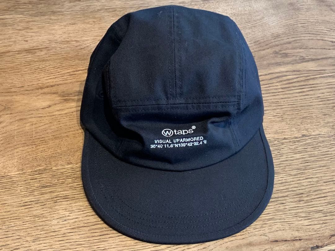 【新品未使用】WTAPS 黒 ロゴ入り キャップ　T-5シリーズ