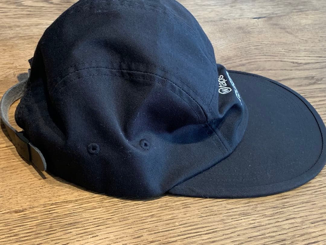 【新品未使用】WTAPS 黒 ロゴ入り キャップ　T-5シリーズ