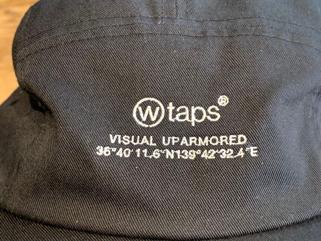 【新品未使用】WTAPS 黒 ロゴ入り キャップ　T-5シリーズ