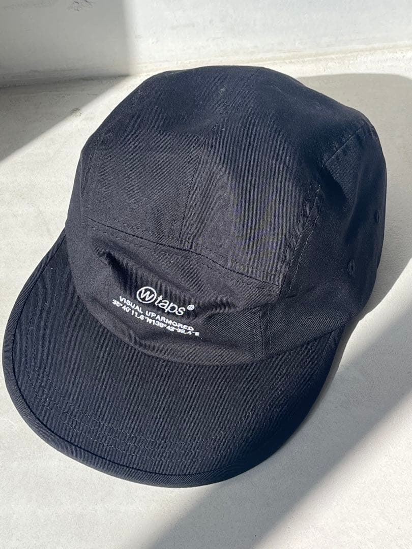【新品未使用】WTAPS 黒 ロゴ入り キャップ　T-5シリーズ