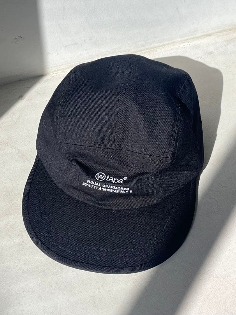 【新品未使用】WTAPS 黒 ロゴ入り キャップ　T-5シリーズ