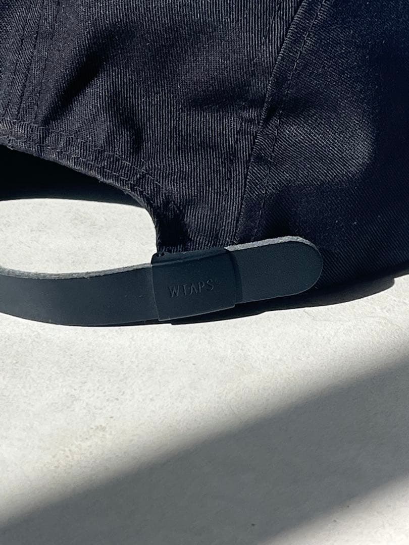 【新品未使用】WTAPS 黒 ロゴ入り キャップ　T-5シリーズ