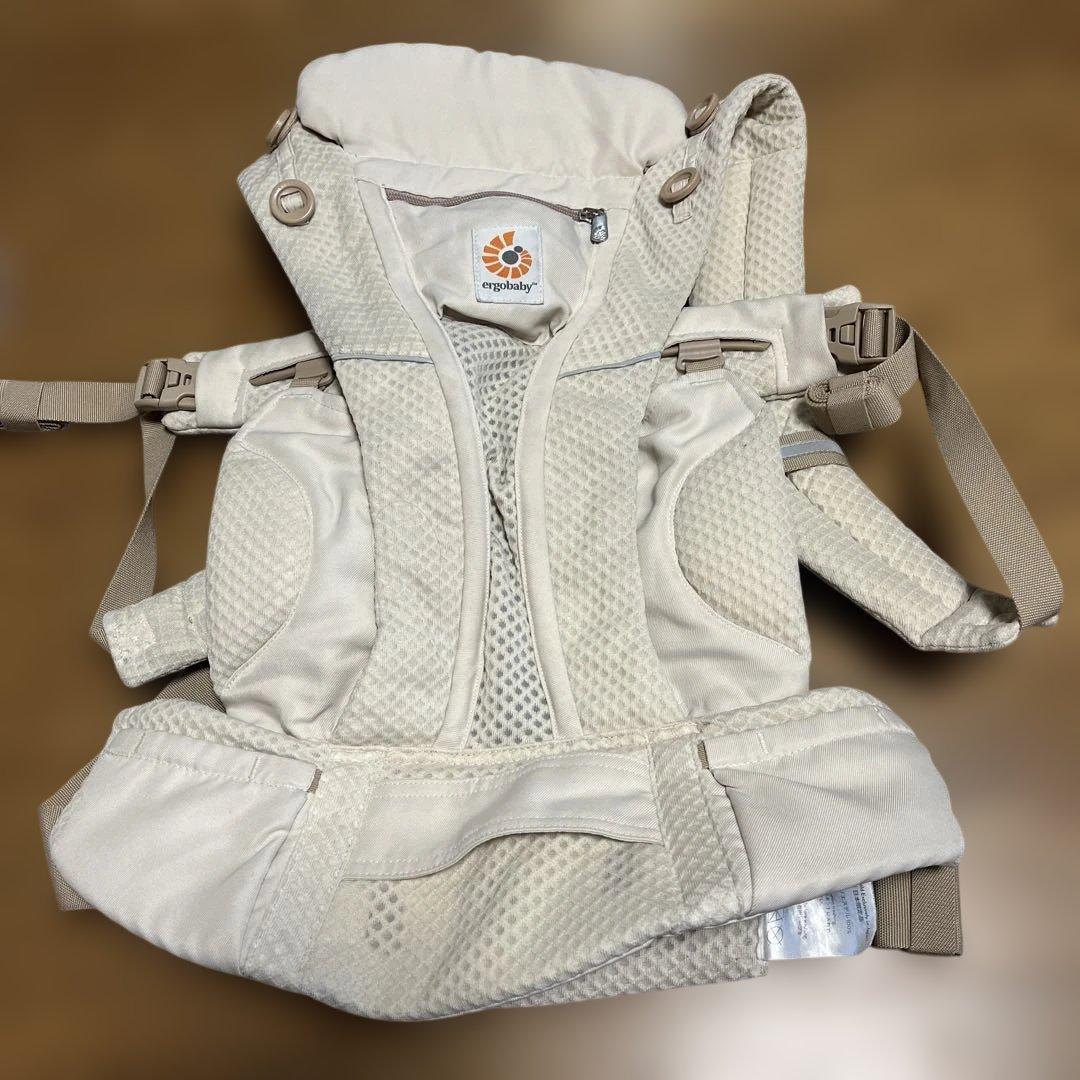 ergobaby OMNI 抱っこ紐 ナチュラルベージュ/説明書、箱付き