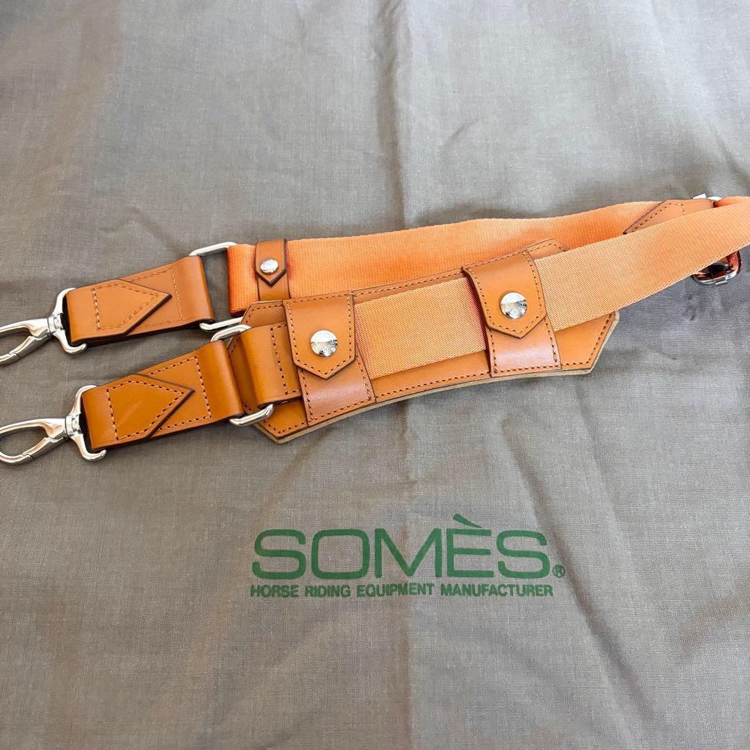 【希少品】SOMES SADDLE × HT LABEL ボストンバッグ レザー