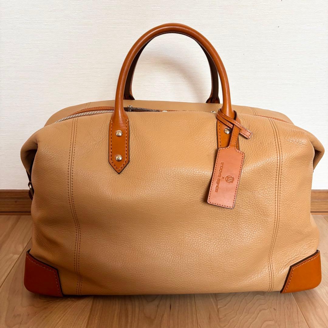 【希少品】SOMES SADDLE × HT LABEL ボストンバッグ レザー