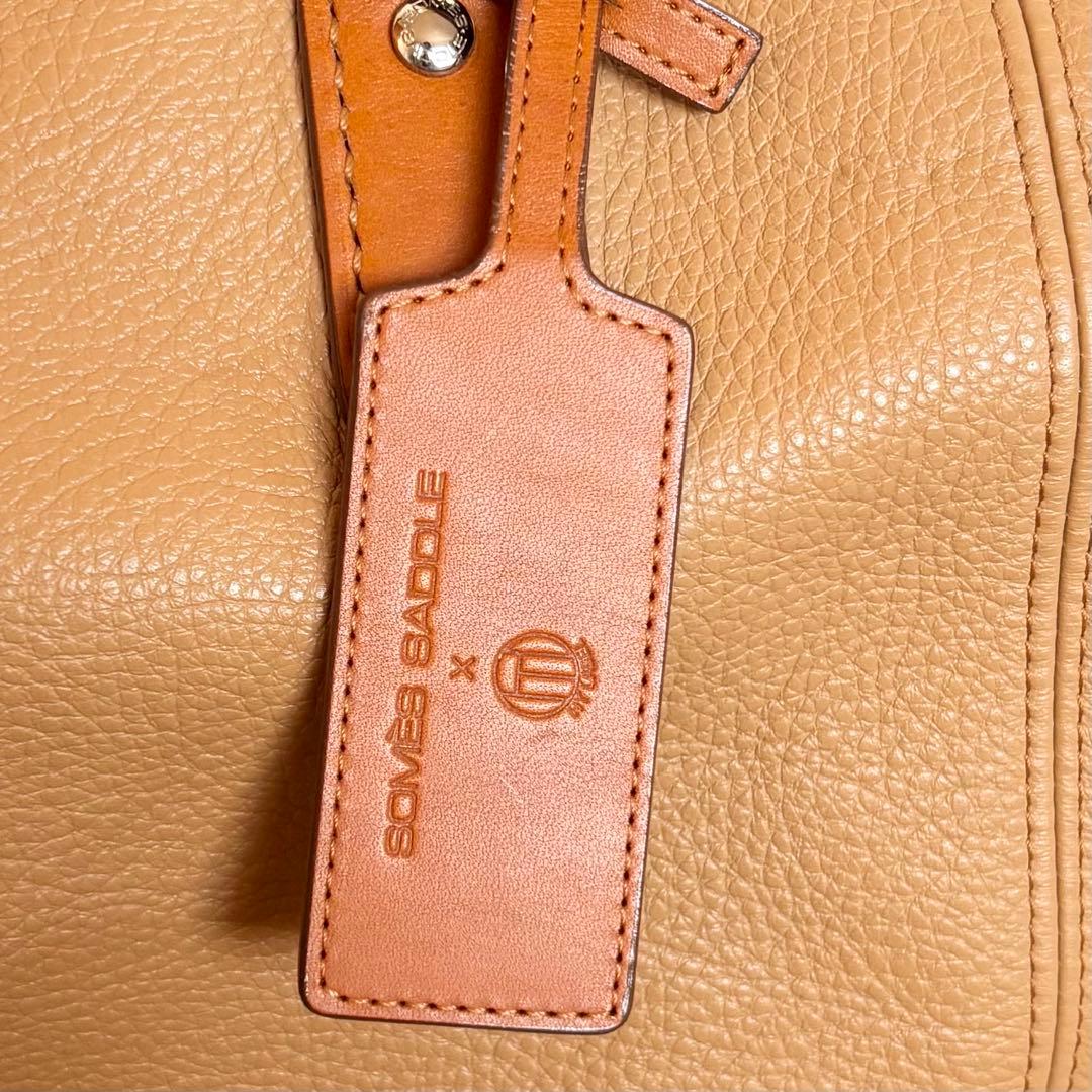 【希少品】SOMES SADDLE × HT LABEL ボストンバッグ レザー