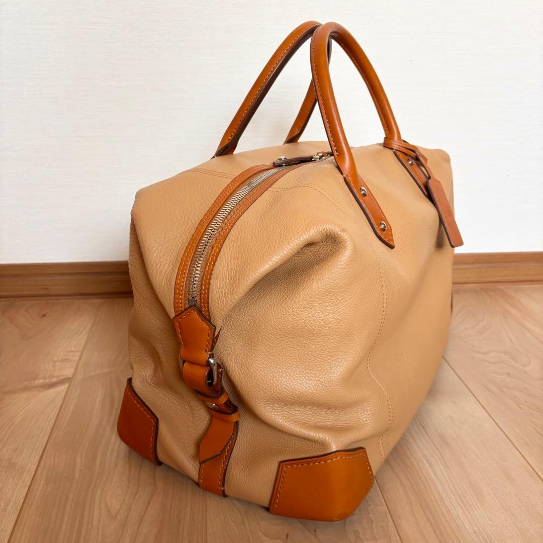 【希少品】SOMES SADDLE × HT LABEL ボストンバッグ レザー