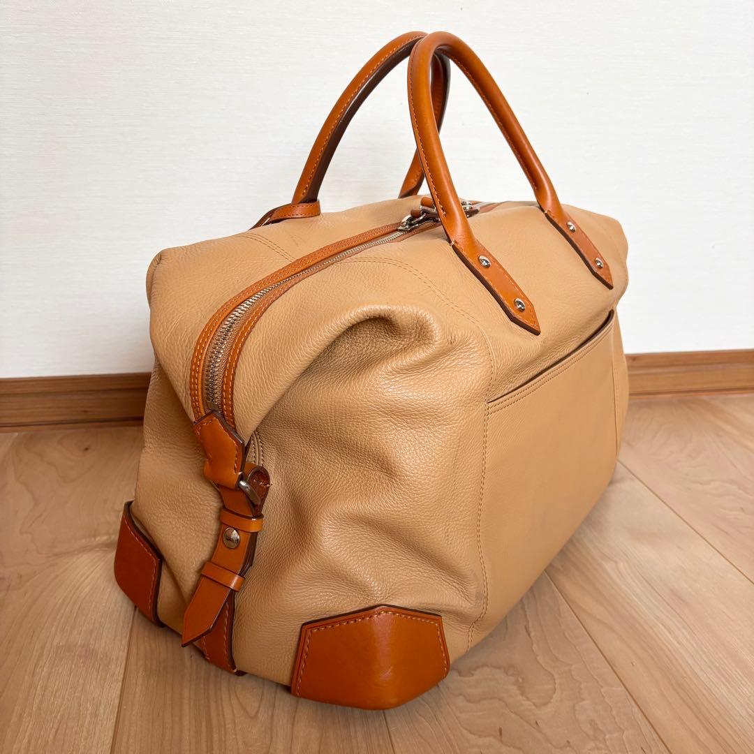 【希少品】SOMES SADDLE × HT LABEL ボストンバッグ レザー