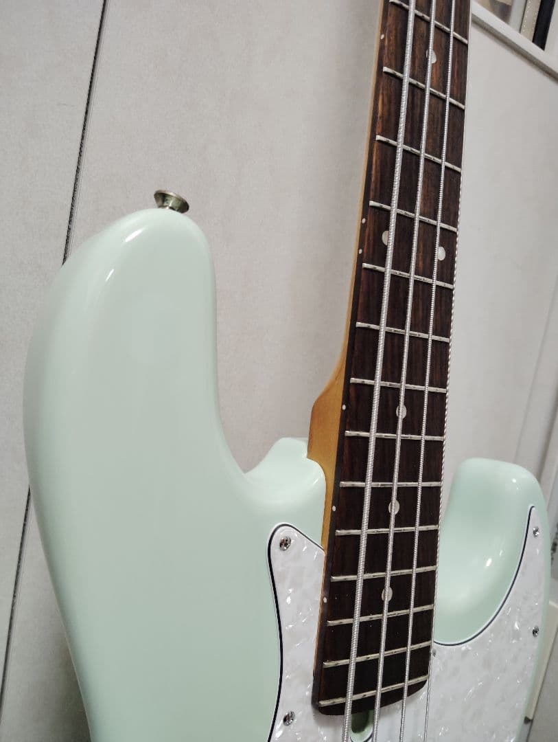Bacchus ジャズベース ミント サーフ グリーン 簡易調整済 バッカス