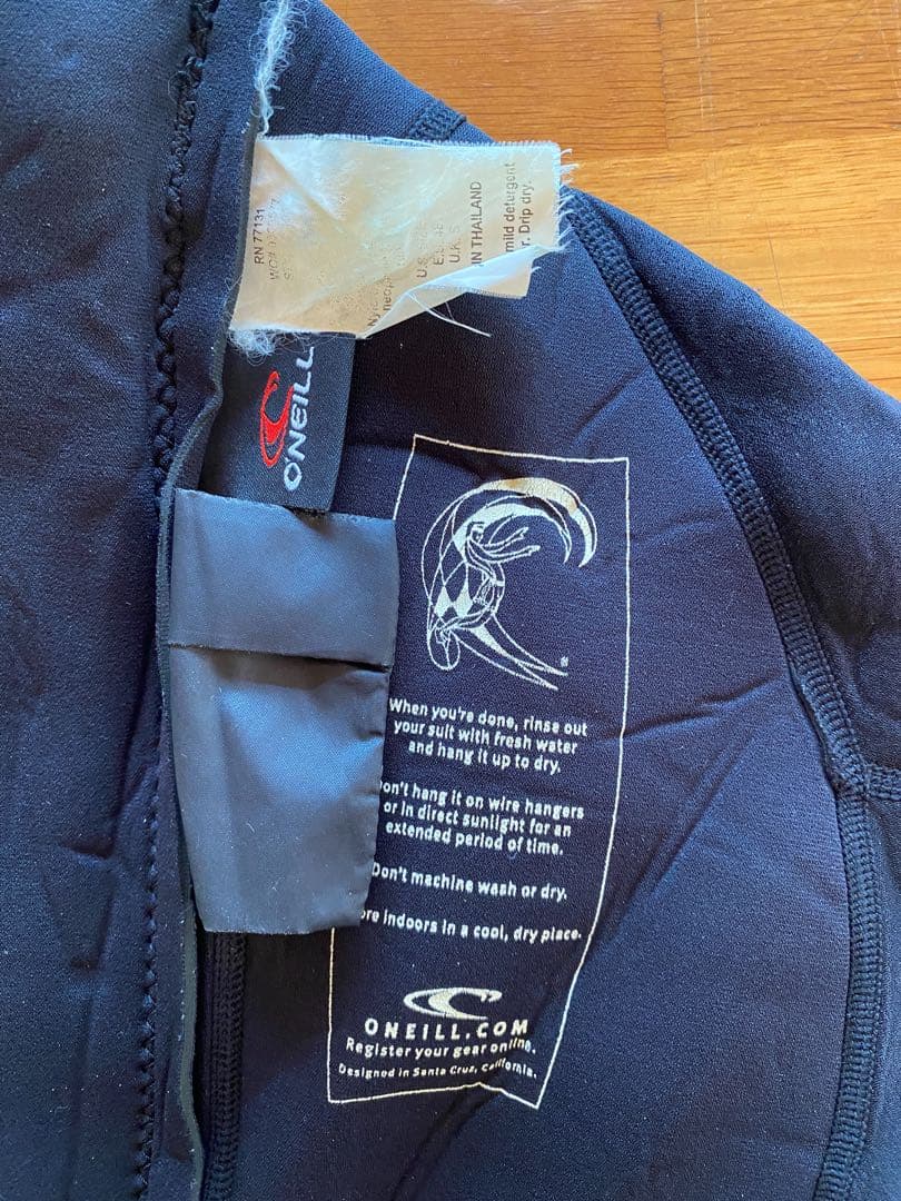 O'Neill ブラック フルスーツ 中古S