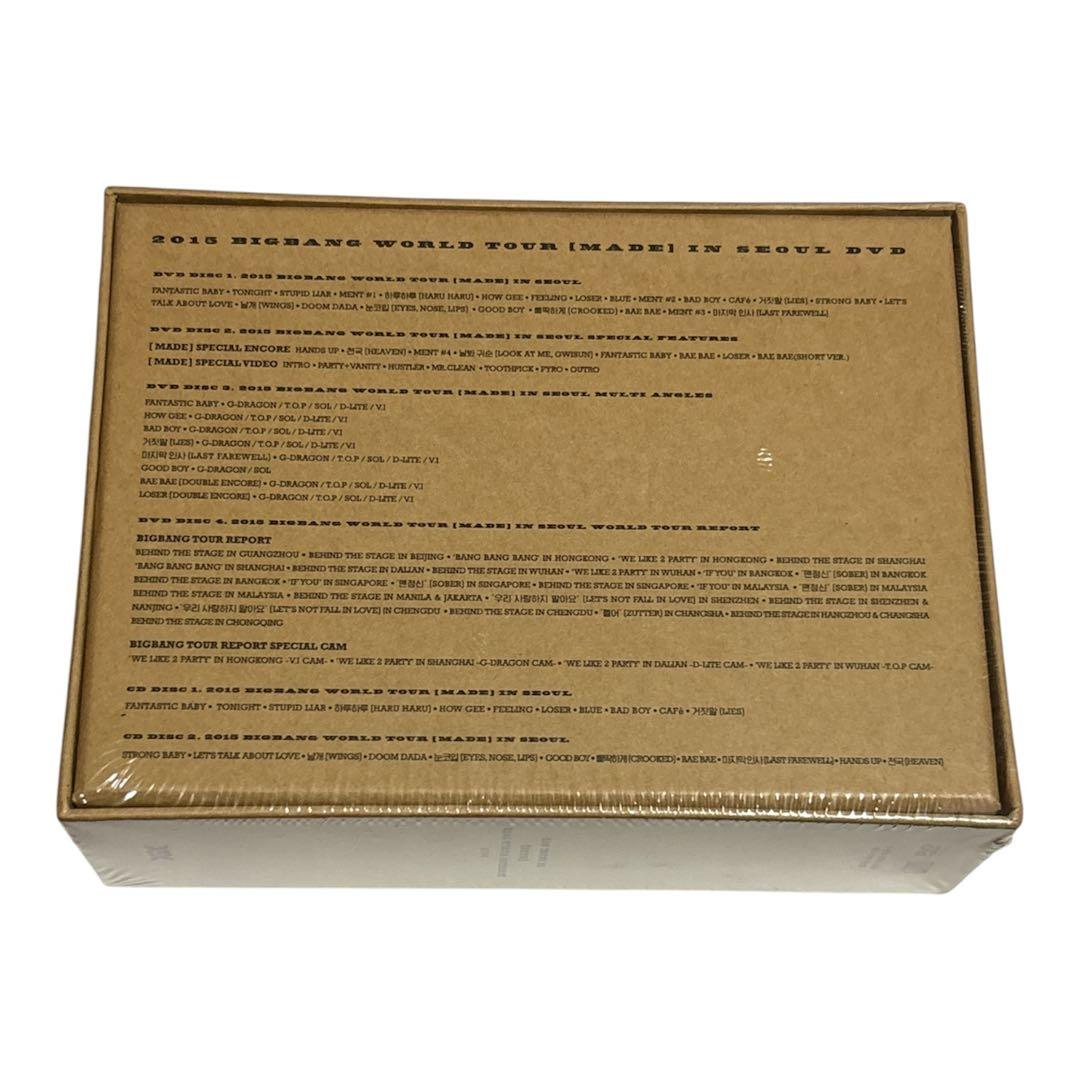 廃盤　未開封品　BIGBANG/2015 BIGBANG WORLD TOUR