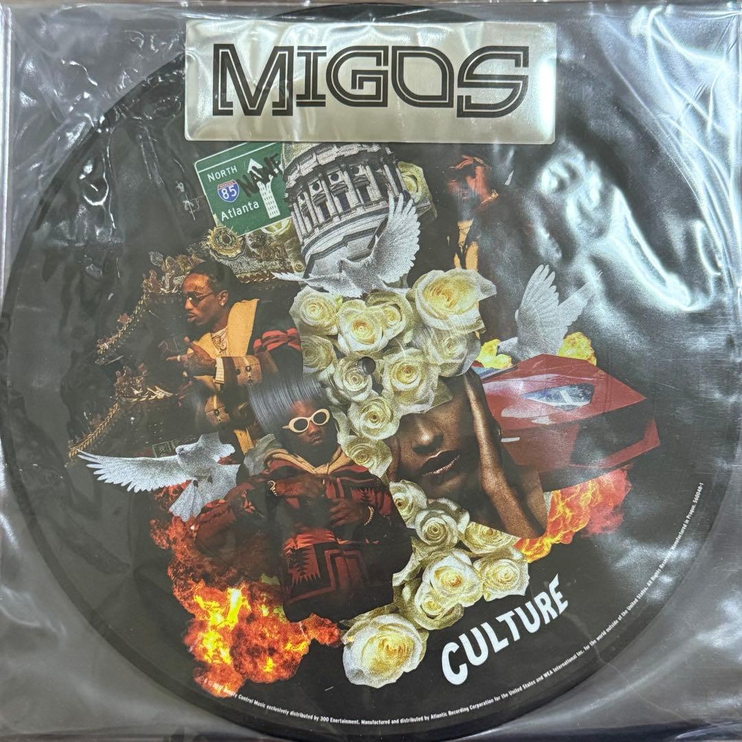 【世界1000枚プレス】Migos Culture 限定2LPピクチャー